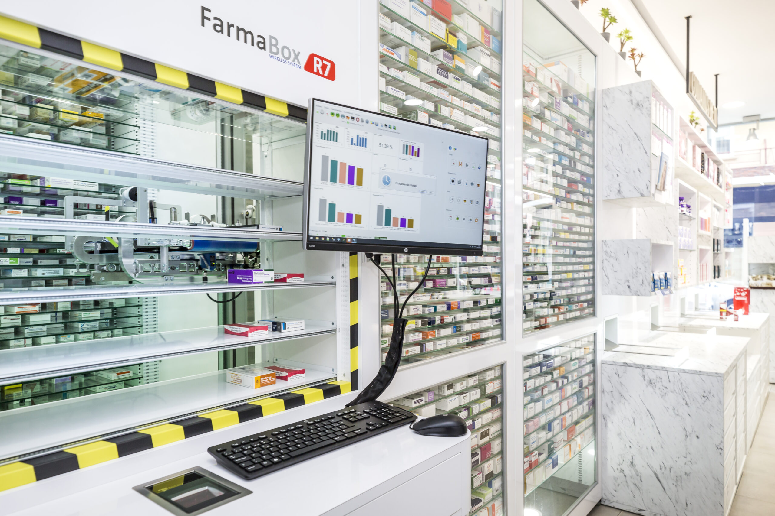 Robot pharmacie Tecnyfarma