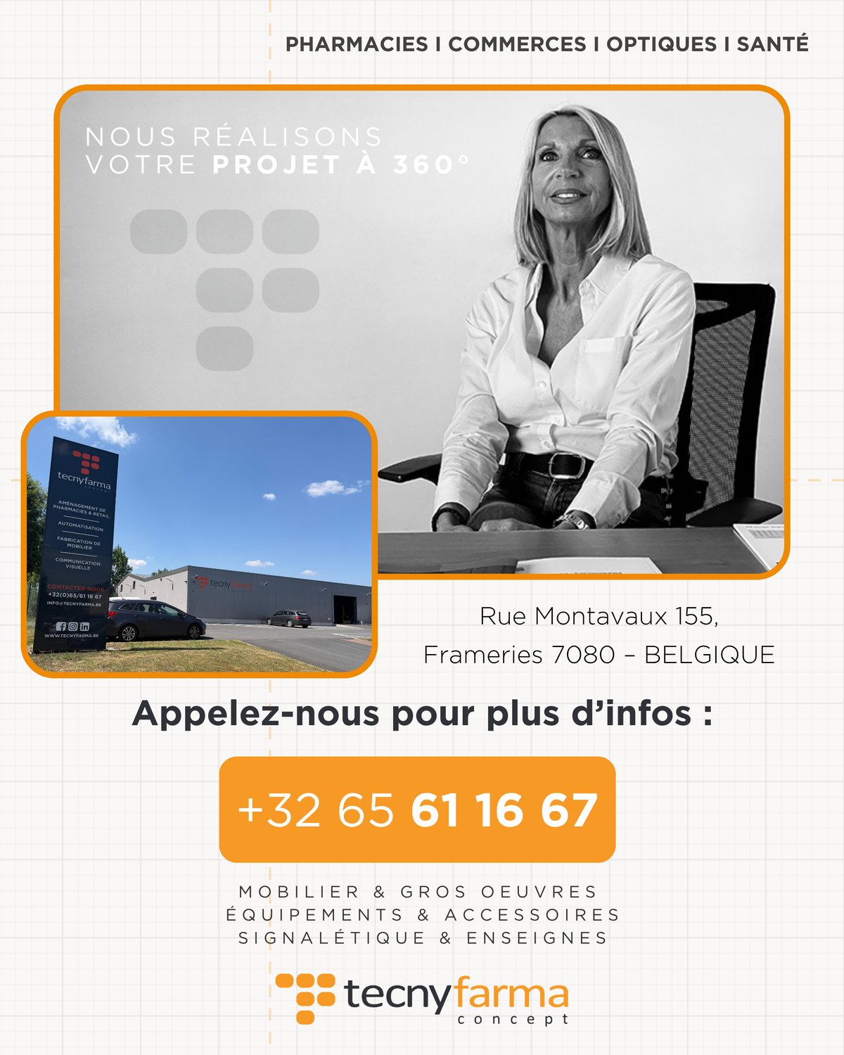 Nous réalisons votre projet à 360° - contactez-nous